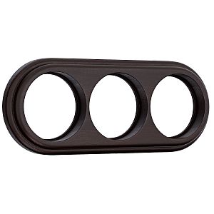 Рамка Werkel W0035226/ Рамка на 3 поста (венге) (RAMKA 03 WL15 M08)