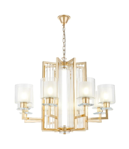 Подвесная люстра Manhattan LDP 8012-8 F.GD