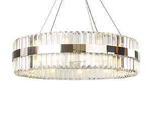 Подвесная люстра 10240 10241/60 LED nickel