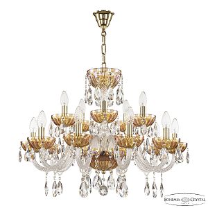 Подвесная люстра 5417 5417/10+5/240 G Shampan/M-1H