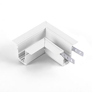 Коннекторы Slim Magnetic Slim Magnetic Коннектор угловой для встраиваемого шинопровода белый 85092/11