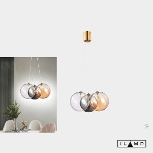 Светильник подвесной Drop 8110P/3 BR-MLT