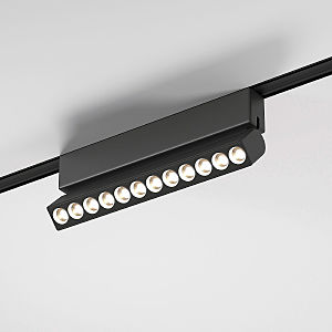 Трековый светильник Flat Magnetic Flat Magnetic Трековый светильник 12W 4000K Insight (чёрный) 85091/01