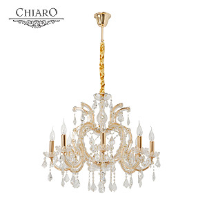 Хрустальная люстра Chiaro Луиза 383010308