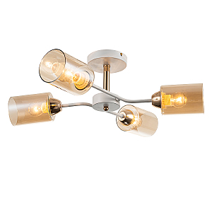 Потолочная люстра Vertigo 1131/4P White/Gold