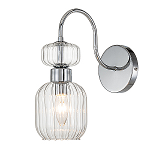 Настенное бра Gloss 1141/1A Chrome/Clear