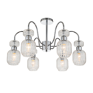 Потолочная люстра Gloss 1141/6PL Chrome/Clear