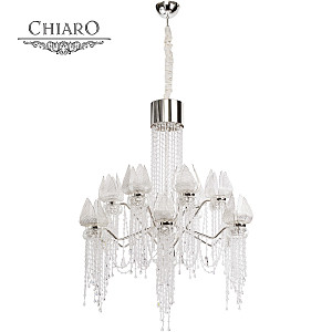 Хрустальная люстра Chiaro Лотосвводопаде/LotusimWasserfall 625010130