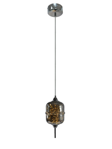 Светильник подвесной 91002 PD-91002B-11W-WW-ChSm