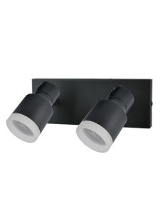 Светильник спот 1202 NLS-1202/2x5W-NH-BK