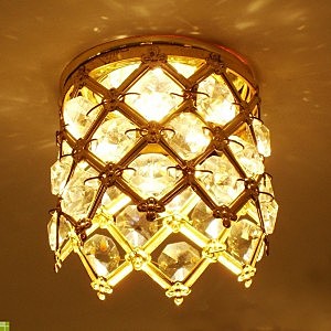 Встраиваемый светильник Arte Lamp BRILLIANTS A7050PL-1GO