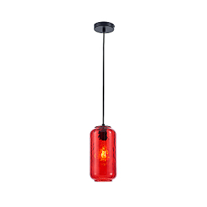 Светильник подвесной Rise 10177/1S Black/Red
