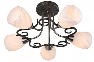 Потолочная люстра Arte Lamp SWIRLS A6253PL-5BA