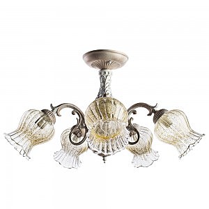 Потолочная люстра Arte Lamp GEMMA A6336PL-5WG