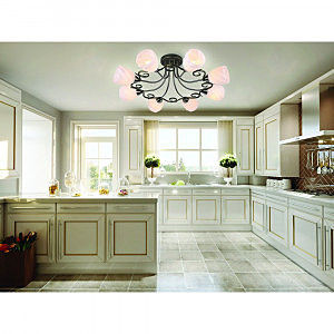 Потолочная люстра Arte Lamp SWIRLS A6253PL-8BA
