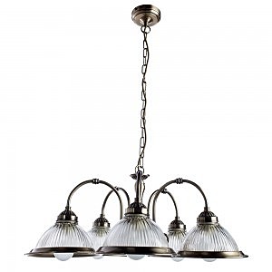 Подвесная люстра Arte Lamp AMERICAN DINER A9366LM-5AB