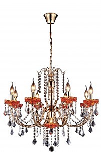 Хрустальная люстра Arte Lamp VOLPE A3303LM-8-1GO