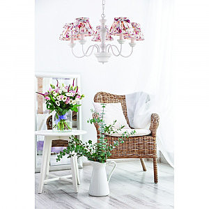 Подвесная люстра Arte Lamp BAMBINA A7020LM-5WH