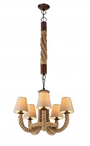 Подвесная люстра Arte Lamp CORDA A8958LM-5BR