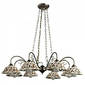 Подвесная люстра Arte Lamp CARVED A5387LM-8AB