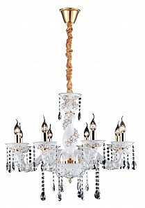 Хрустальная люстра Arte Lamp NOBILE A6609LM-8GO