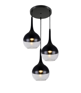 Светильник подвесной Frudo LDP 11003-3 BK