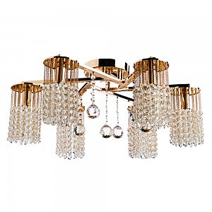 Потолочная люстра Arte Lamp CASCATA A3028PL-6GO