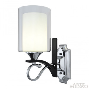Настенное бра Florentia-9167 309167/1W Bk/Ni
