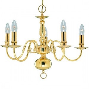 Подвесная люстра Arte Lamp FLEMISH A1019LM-5PB
