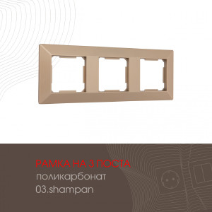 Рамка Am-503.03 503.03-3.shampan