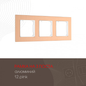 Рамка Am-503.12 503.12-3.pink