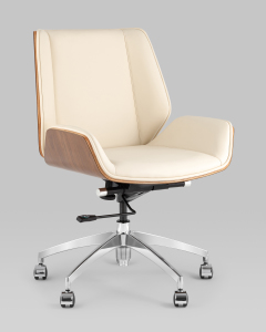 Кресло офисное Crown A312-A8383-1walnutback