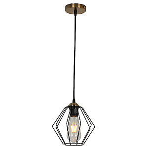 Светильник подвесной Indigo MD.3099-1-P BK+AB
