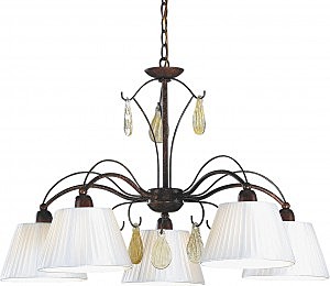 Подвесная люстра Arte Lamp CARMEN A5013LM-5BG
