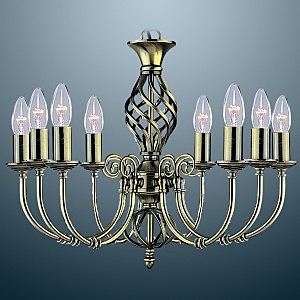 Подвесная люстра Arte Lamp ZANZIBAR A8392LM-8AB