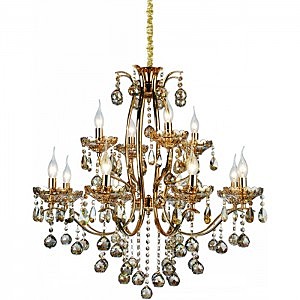 Хрустальная люстра Arte Lamp RENAISSANCE A8259LM-12GO