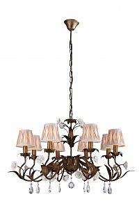 Хрустальная люстра Arte Lamp LATTA A1865LM-8BZ