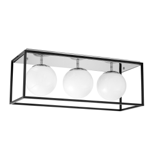 Светильник потолочный Maldini LDC 8060-3 CHR+BK