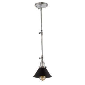 Светильник потолочный Gubi LDP B005 CHR+BK