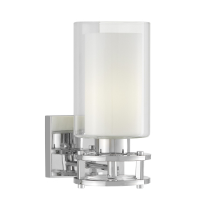 Настенное бра Marietta LDW 8025-1 CHR+WT