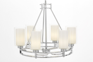 Подвесная люстра Marietta LDP 8025-6 CHR+WT