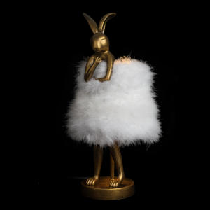 Настольная лампа Lapine 10315/A White fluff
