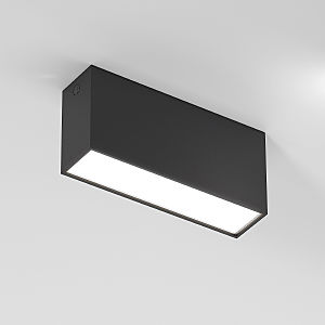 Накладной светильник Block 25109/LED 10W 4000K черный