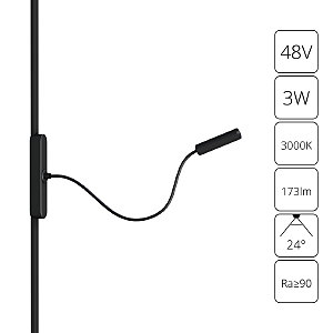 Трековый светильник Rapid A1162PL-1BK