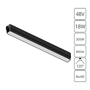 Трековый светильник Rapid A1168PL-1BK