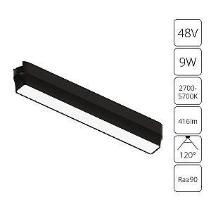 Трековый светильник Rapid A2953PL-1BK