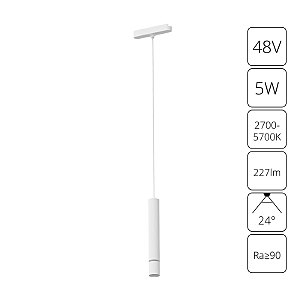 Трековый светильник Rapid A2959PL-1WH