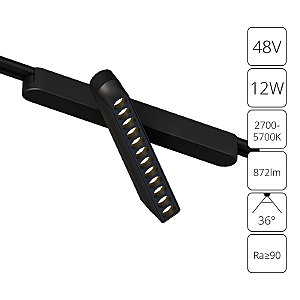 Трековый светильник Rapid A2961PL-1BK