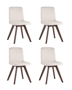 Комплект стульев MARTA LW1902 BZ12-LIGHT BROWN-KOROB4