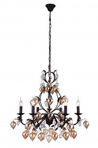 Хрустальная люстра Arte Lamp CIPOLLINO A1870LM-6BG
